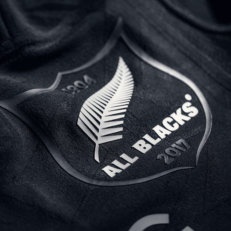adidas all black rugby jersey