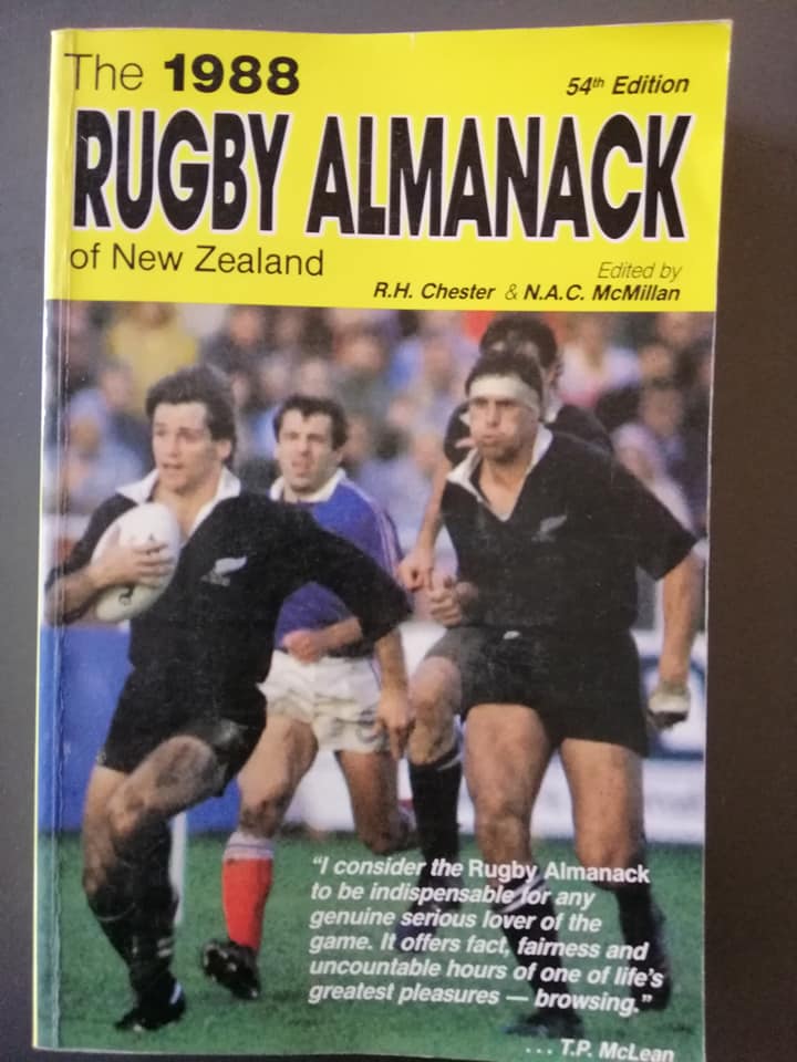 RUGBY ALMANACK 1988